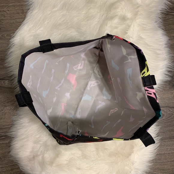 Macy’s Reusable Lightweight Shoe Lovers Black Bag - Picture 5 of 9